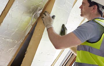 West Field loft insulation