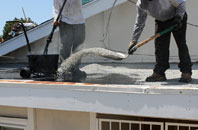West Field flat roofing repair